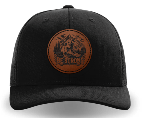 Be Strong Skull Logo Sport Cap  - Full Logo