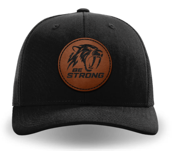 Be Strong Saber Tooth Logo Sport Cap  - Full Logo
